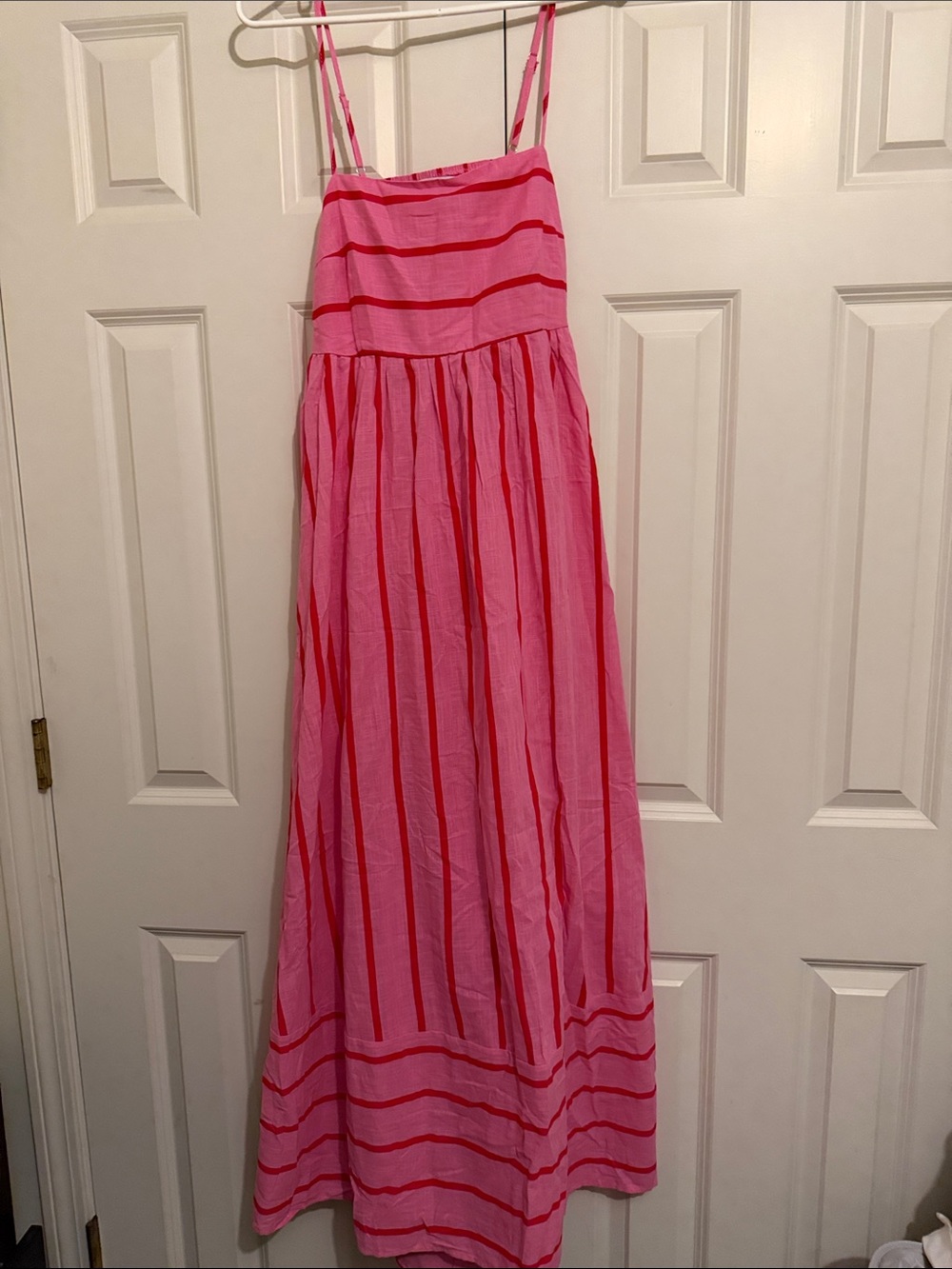 Petal & Pup Pink Striped Maxi Dress